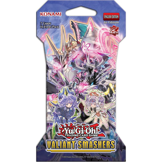 Yu-Gi-Oh! TCG Valiant Smashers Sleeved Booster Pack (New Sealed)