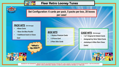 2024 Upper Deck Looney Tunes Fleer Retro Looney Tunes Blaster (New Sealed)
