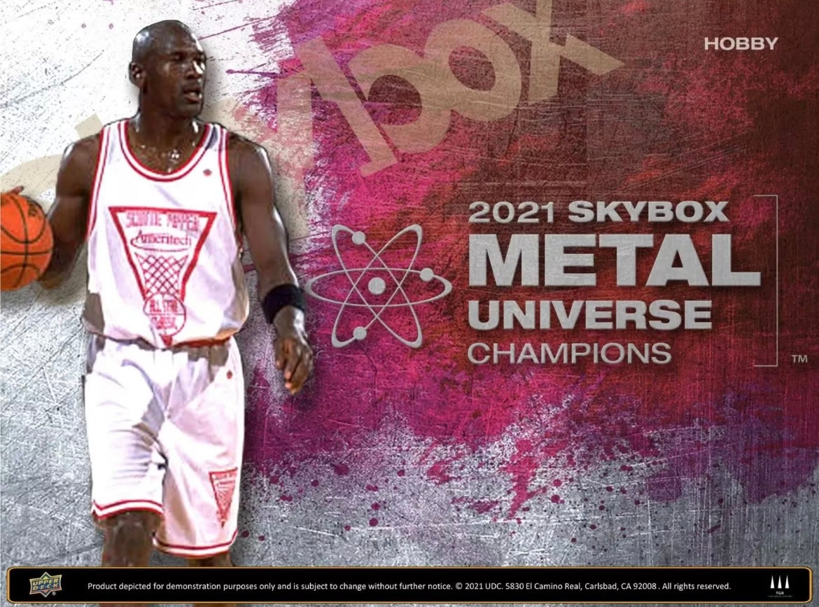 2021 Upper Deck Basketball Skybox Metal Universe Champions Hobby Box (New Sealed)