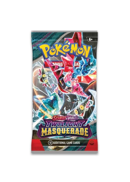 Pokemon TCG Scarlet & Violet Twilight Masquerade Booster Pack (New Sealed)
