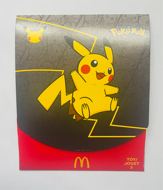 2021 Pokemon TCG McDonald'S Exclusive Booster Black Pack #3 (New Sealed)