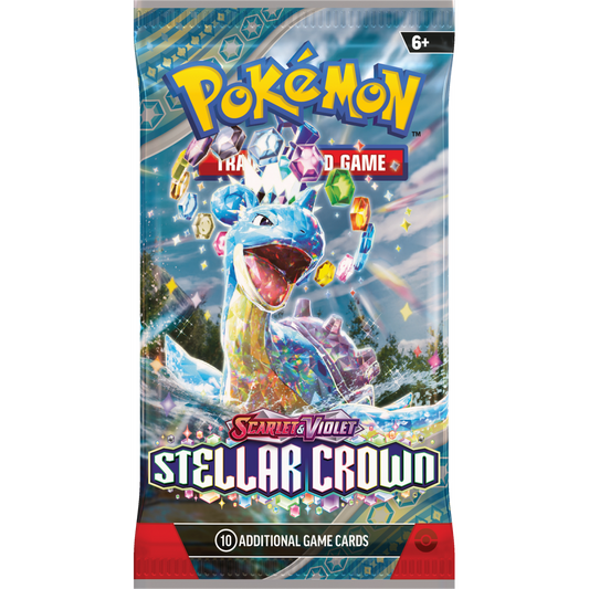 Pokemon TCG Scarlet & Violet Stellar Crown Booster Pack (New Sealed)