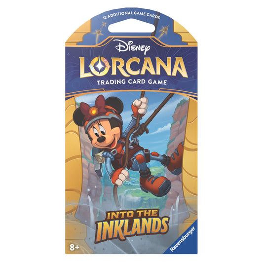 Disney Lorcana Into The Inklands Sleeved Booster Pack (New Sealed)