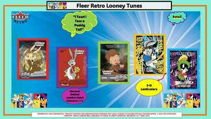 2024 Upper Deck Looney Tunes Fleer Retro Looney Tunes Blaster (New Sealed)
