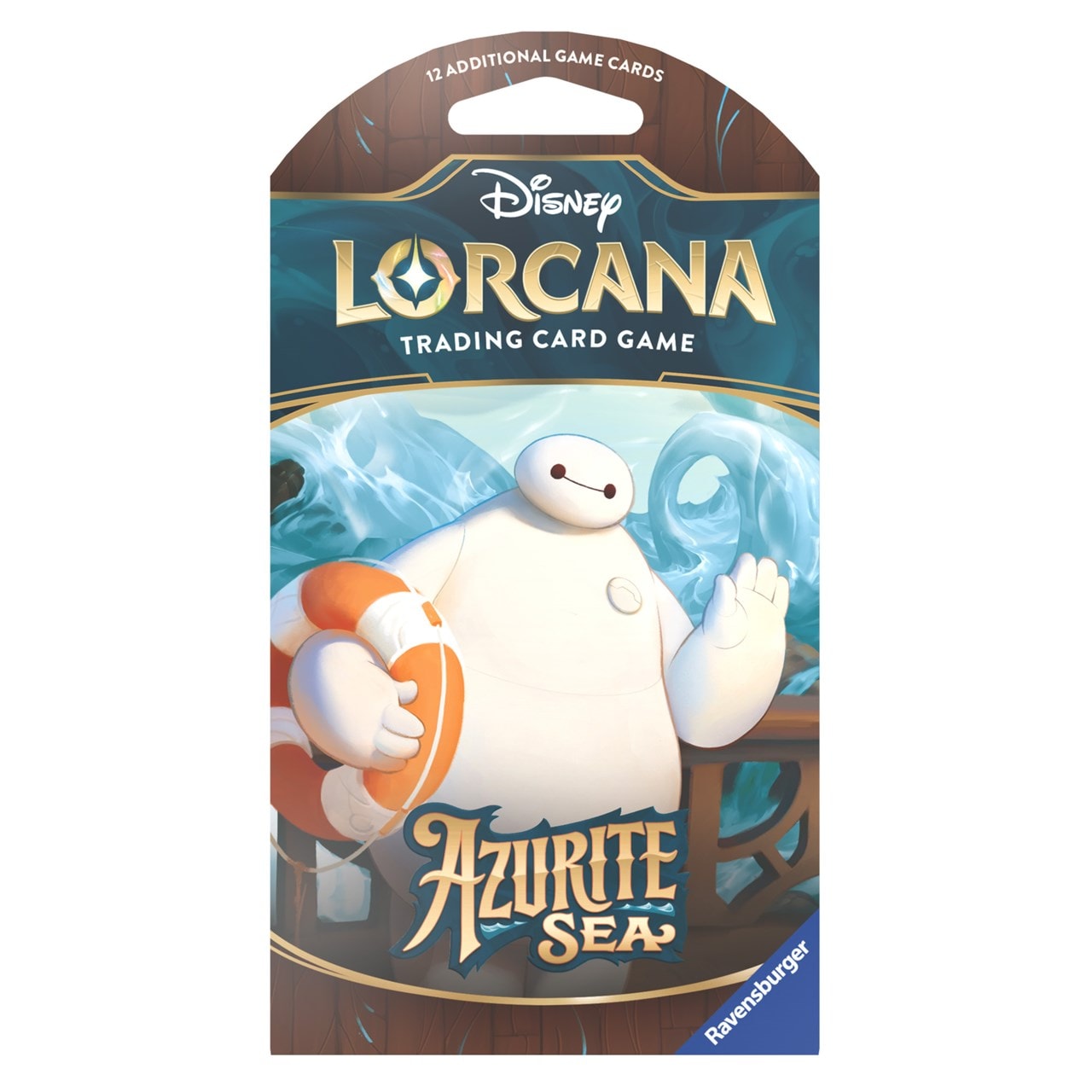 Disney Lorcana TCG Azurite Sea Sleeved Booster Pack (New Sealed)