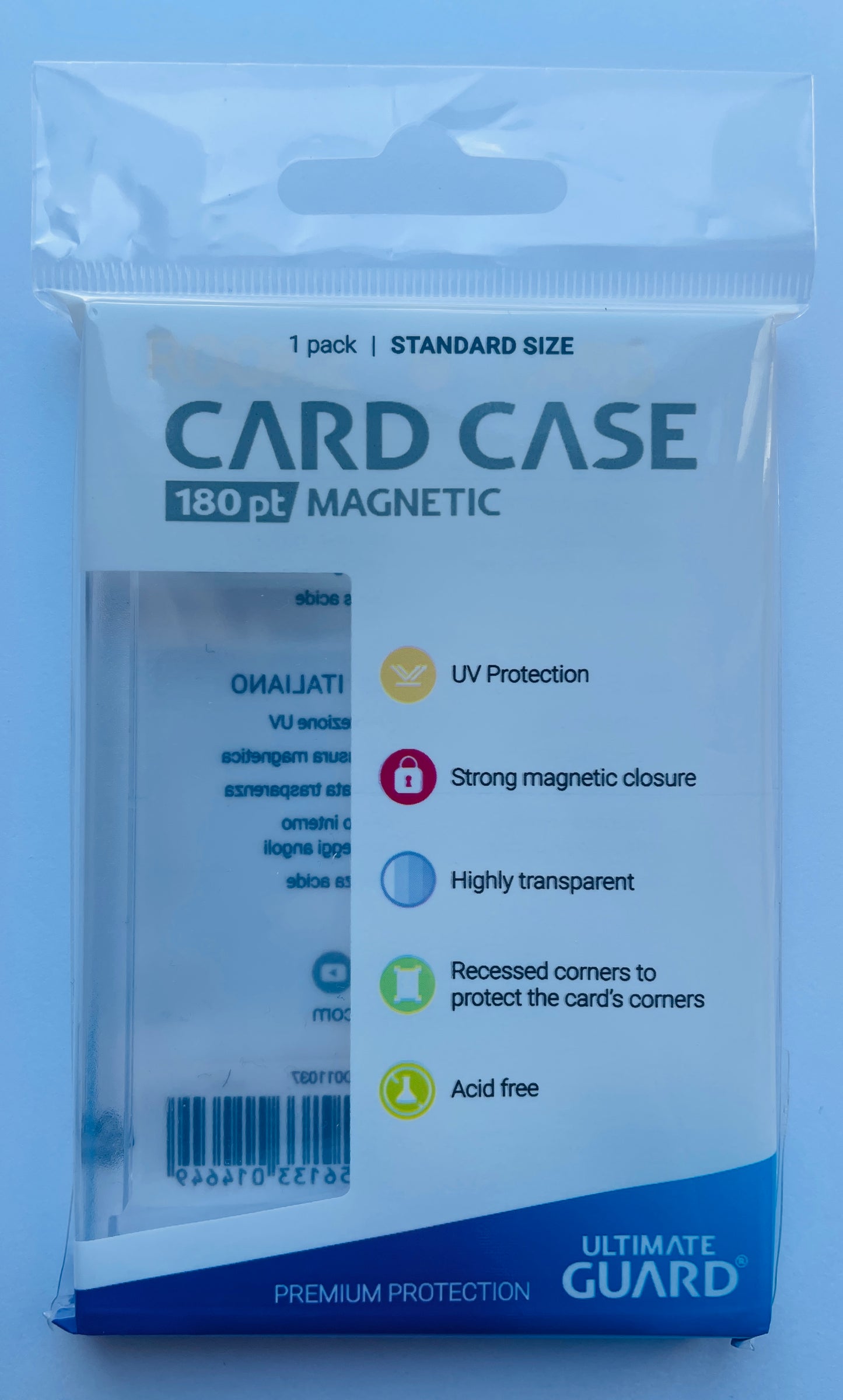 Card Case 180Pt One Touch With Rookie Logo Card Protector