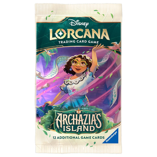 DISNEY LORCANA ARCHAZIA’S ISLAND BOOSTER PACK (NEW SEALED)