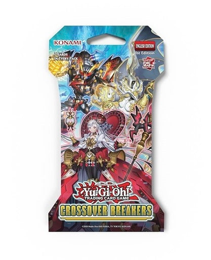 Yu-Gi-Oh! TCG Crossover Breakers Sleeved Booster Pack (New Sealed)