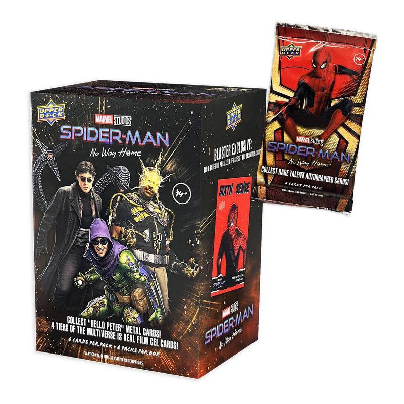 2023 Upper Deck Marvel Spider-Man No Way Home Blaster Box (New Sealed)