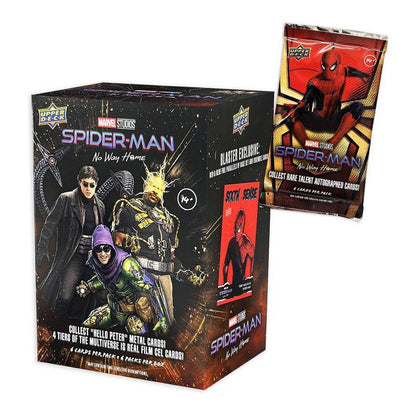 2023 Upper Deck Marvel Spider-Man No Way Home Blaster Box (New Sealed)