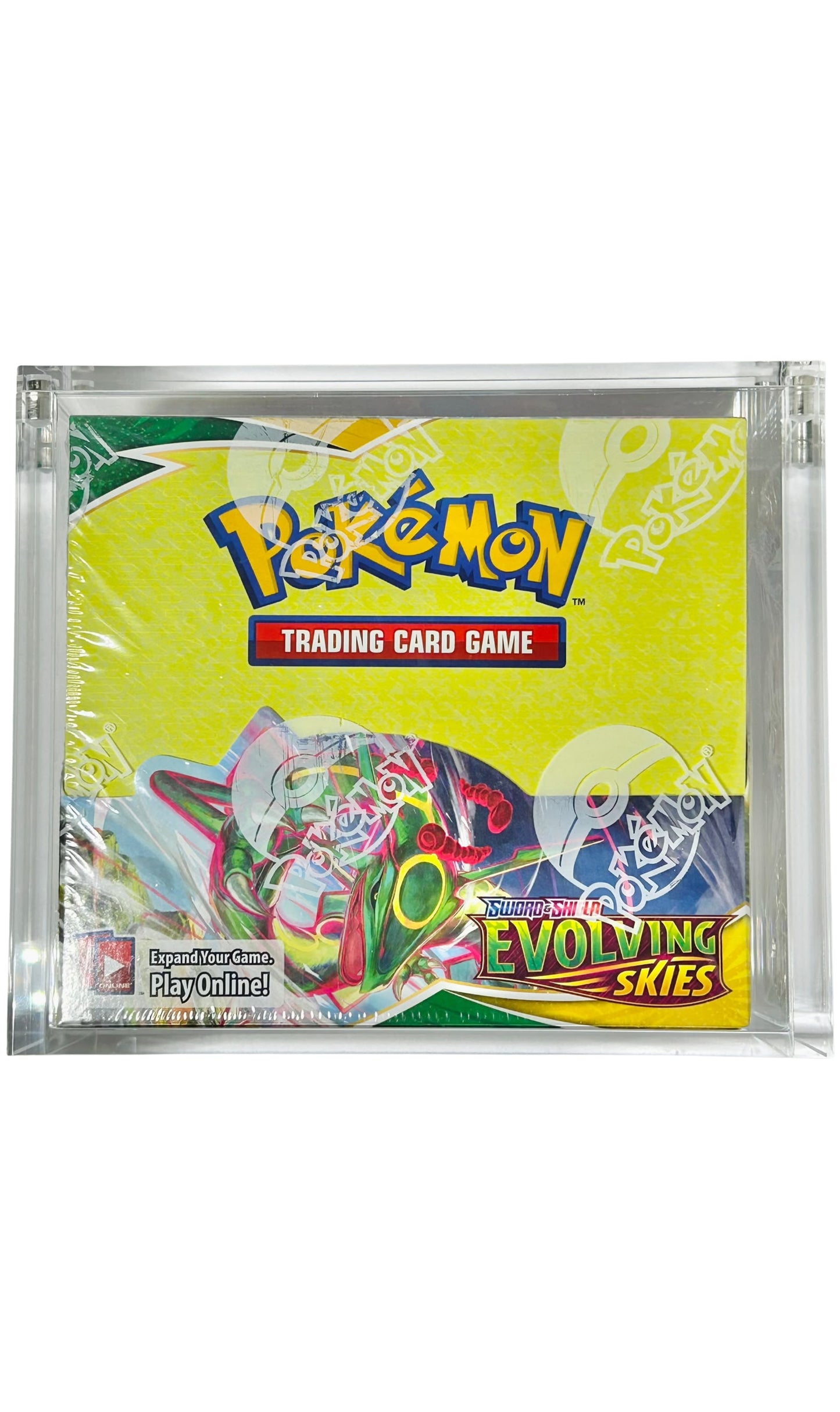 2021 Pokemon TCG Sword & Shield: Evolving Skies Booster Box With Acrylic Case 36 Packs (New Sealed)