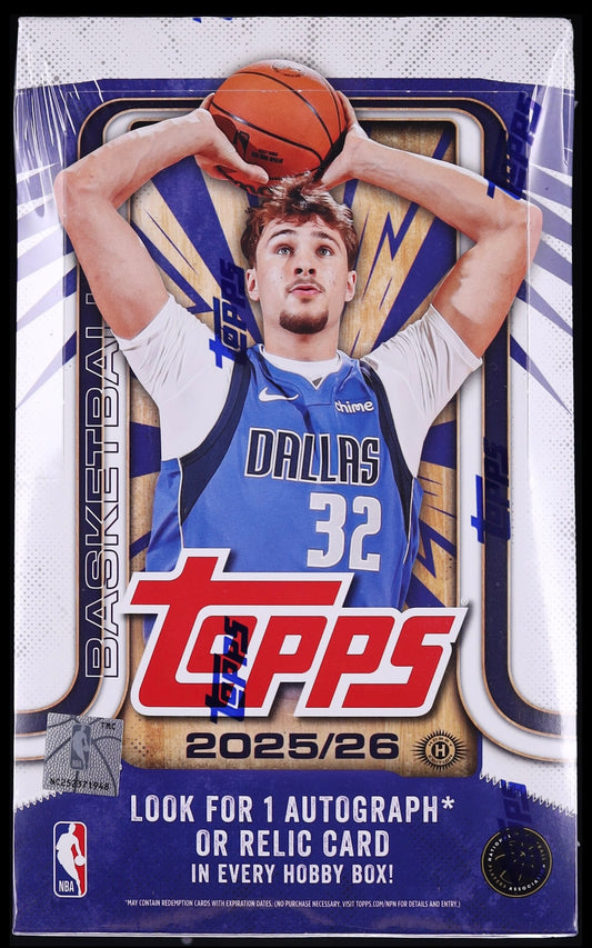 2025 Topps NBA Basketball Sealed Hobby Box (New Sealed)
