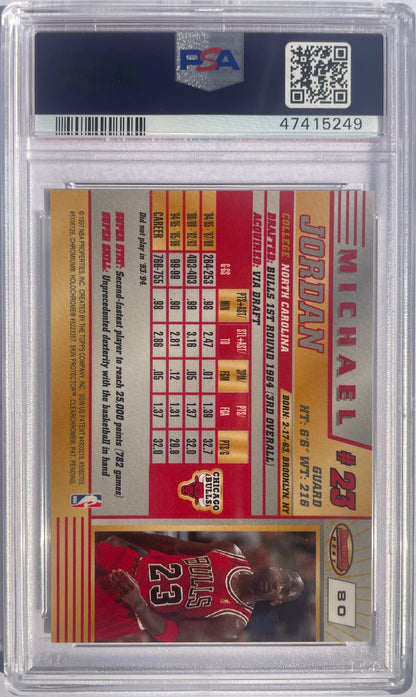 1996 Bowman’s Best #80 Michael Jordan PSA 10 Gem Mint