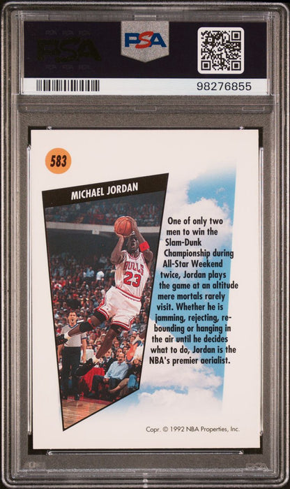 1991 Skybox Michael Jordan #583 PSA 10 Gem Mint