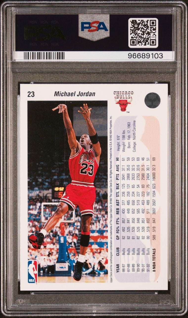 1992 Upper Deck Michael Jordan #23 PSA 10 Gem Mint