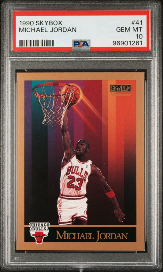 1990 Skybox Michael Jordan #41 PSA 10 Gem Mint