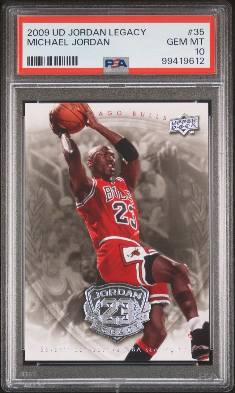2009 Upper Deck Jordan Legacy Michael Jordan #35 PSA 10 Gem Mint