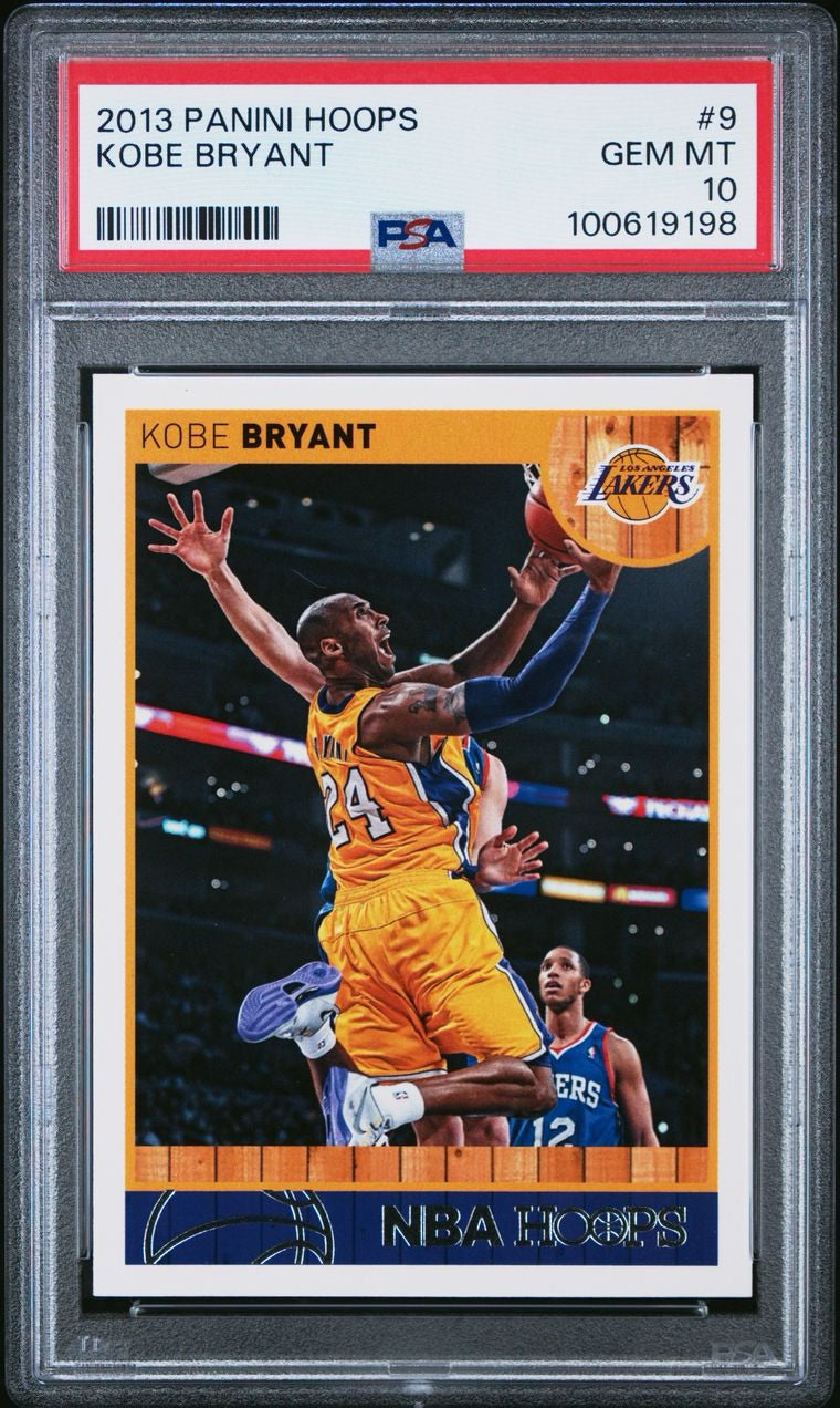 2013 Panini Hoops Kobe Bryant #9 PSA 10 Gem Mint
