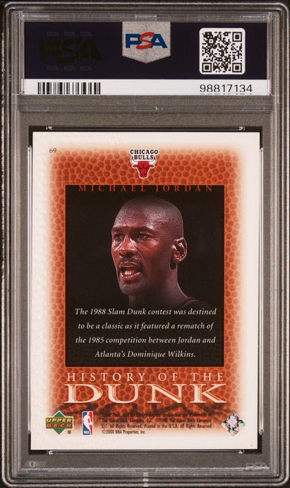 2000 Upper Deck Century Legends Michael Jordan #69 PSA 10 Gem Mint