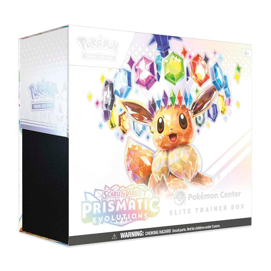 2025 Pokemon TCG Prismatic Evolutions Pokemon Center ETB Elite Trainer Box (New Sealed)