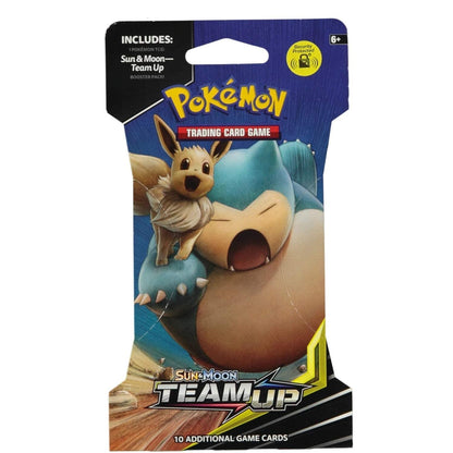 Pokemon TCG Sun And Moon Team Up Sleeved Full Art Set 4X Packs (New Sealed)