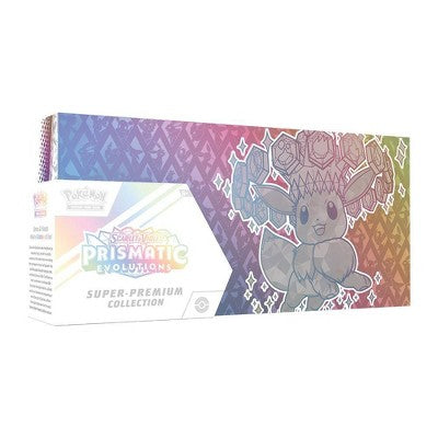 Pokemon TCG Scarlet & Violet Prismatic Evolutions SPC Super-Premium Collection Box (New Sealed)