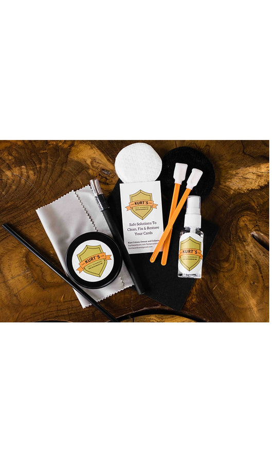 Kurt’s Cleaning & Repair Care Kit - Trading Cards Collectibles Cleaning Supplies