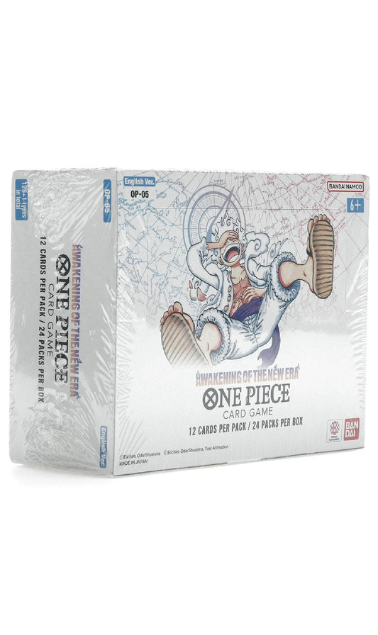 One Piece TCG Awakening of the New Era OP05 24X Packs Booster Box English (New Sealed)