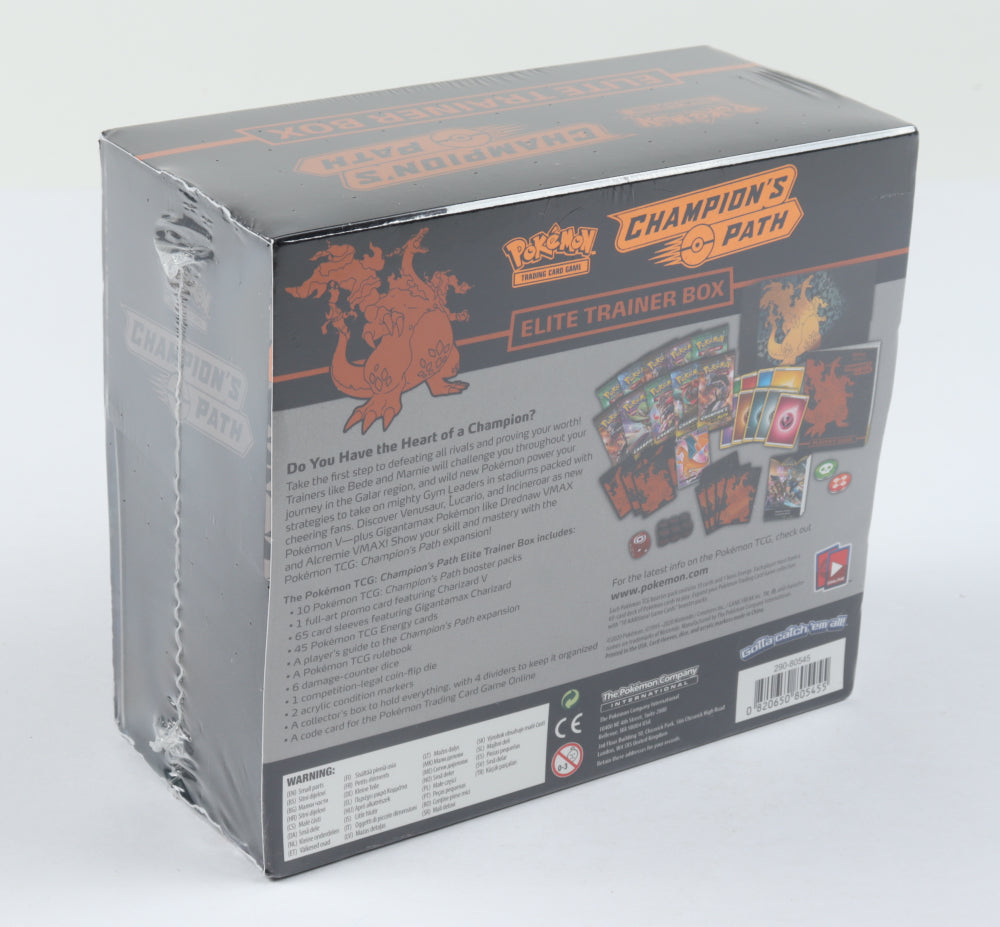 POKEMON TCG CHAMPION’S PATH ETB ELITE TRAINER BOX (NEW SEALED)