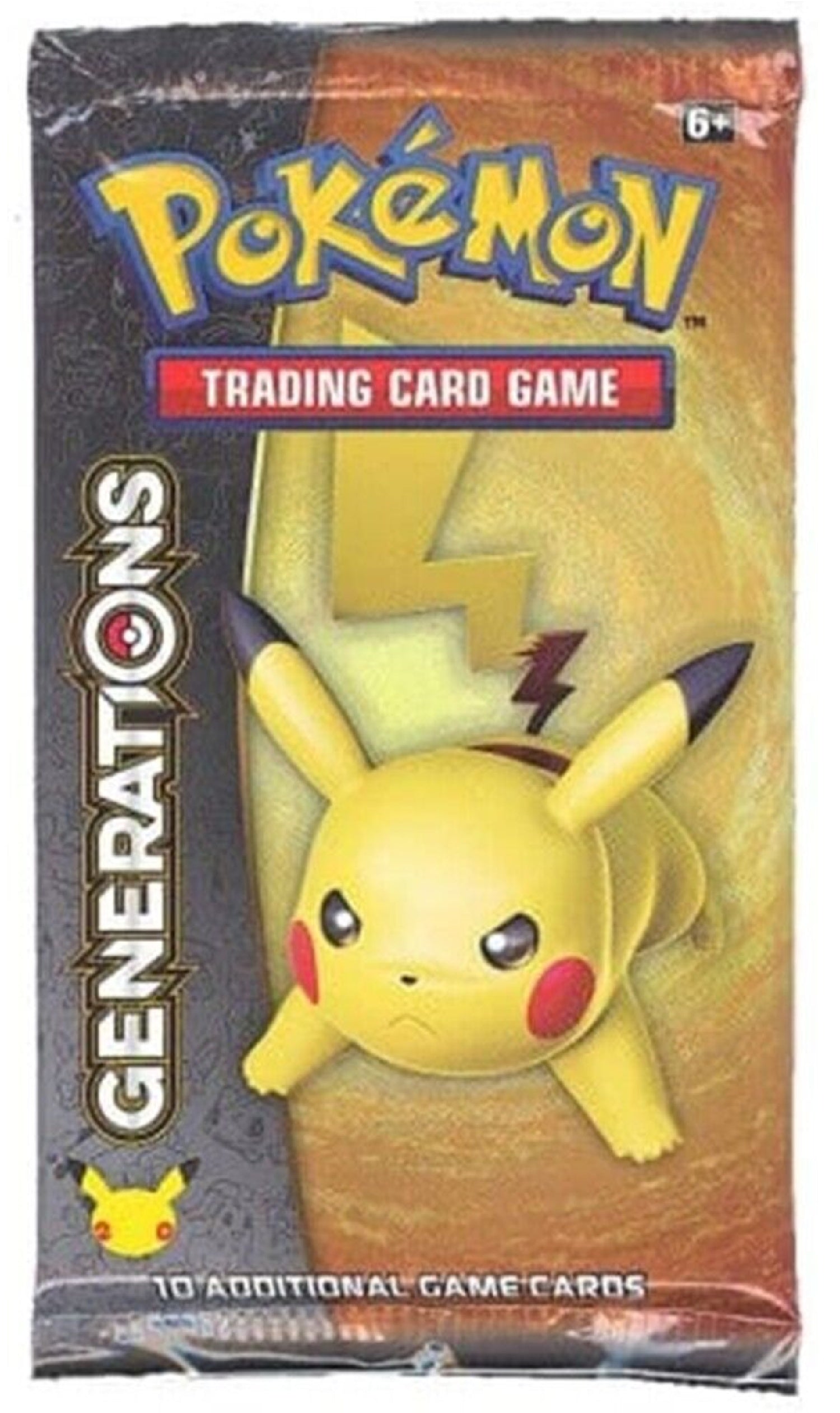 POKEMON TCG GENERATIONS BOOSTER PACK PIKACHU Artwork (NEW SEALED)