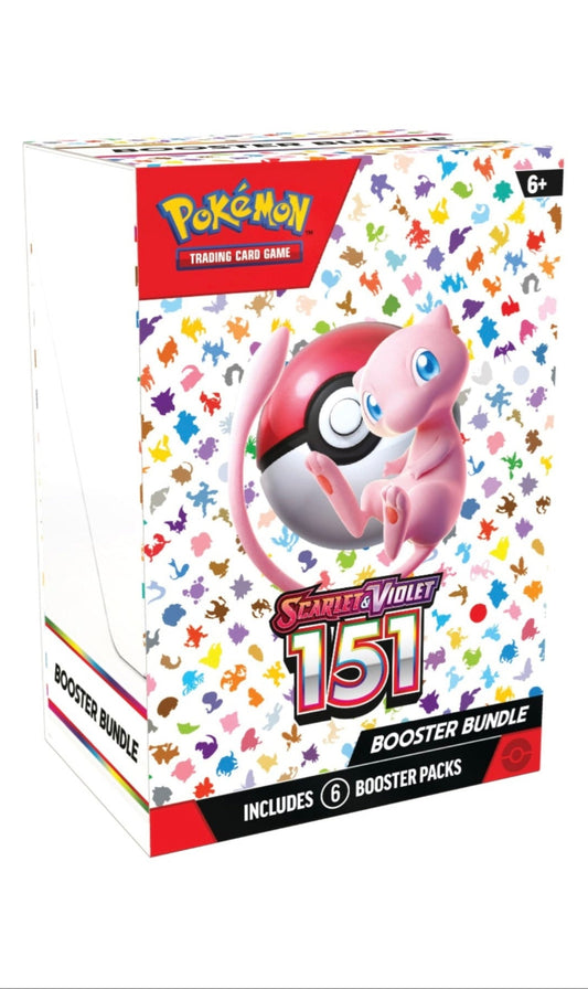 POKEMON TCG SCARLET & VIOLET 151 COLLECTION BOOSTER BUNDLE BOX (NEW SEALED)