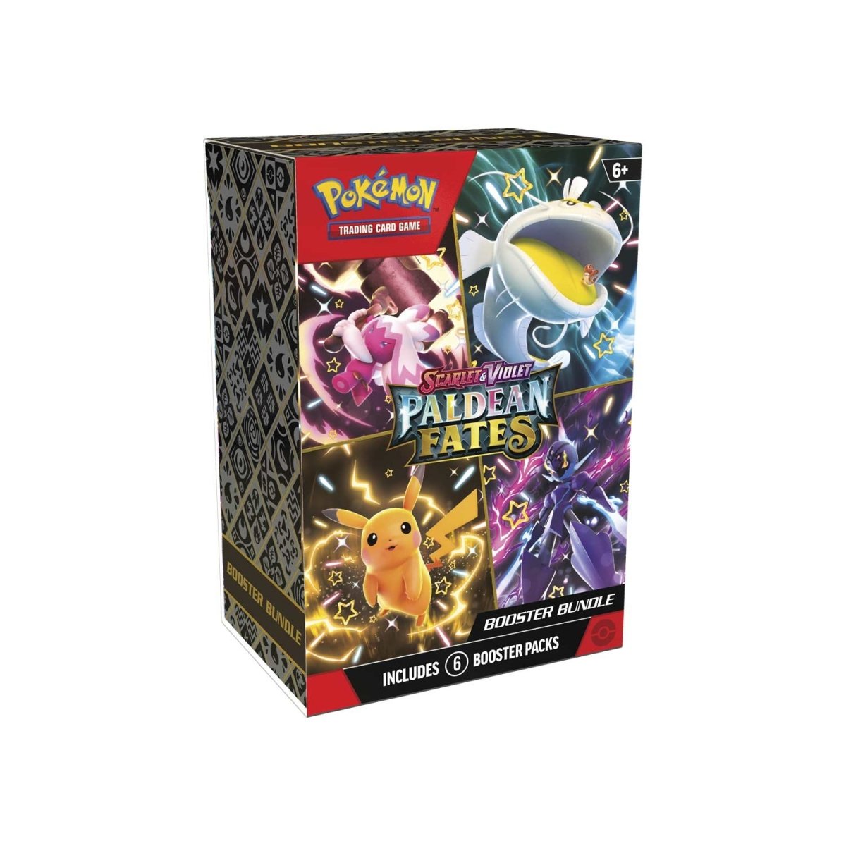 POKEMON TCG SCARLET & VIOLET PALDEAN FATES BOOSTER BUNDLE 6 Packs (NEW SEALED)
