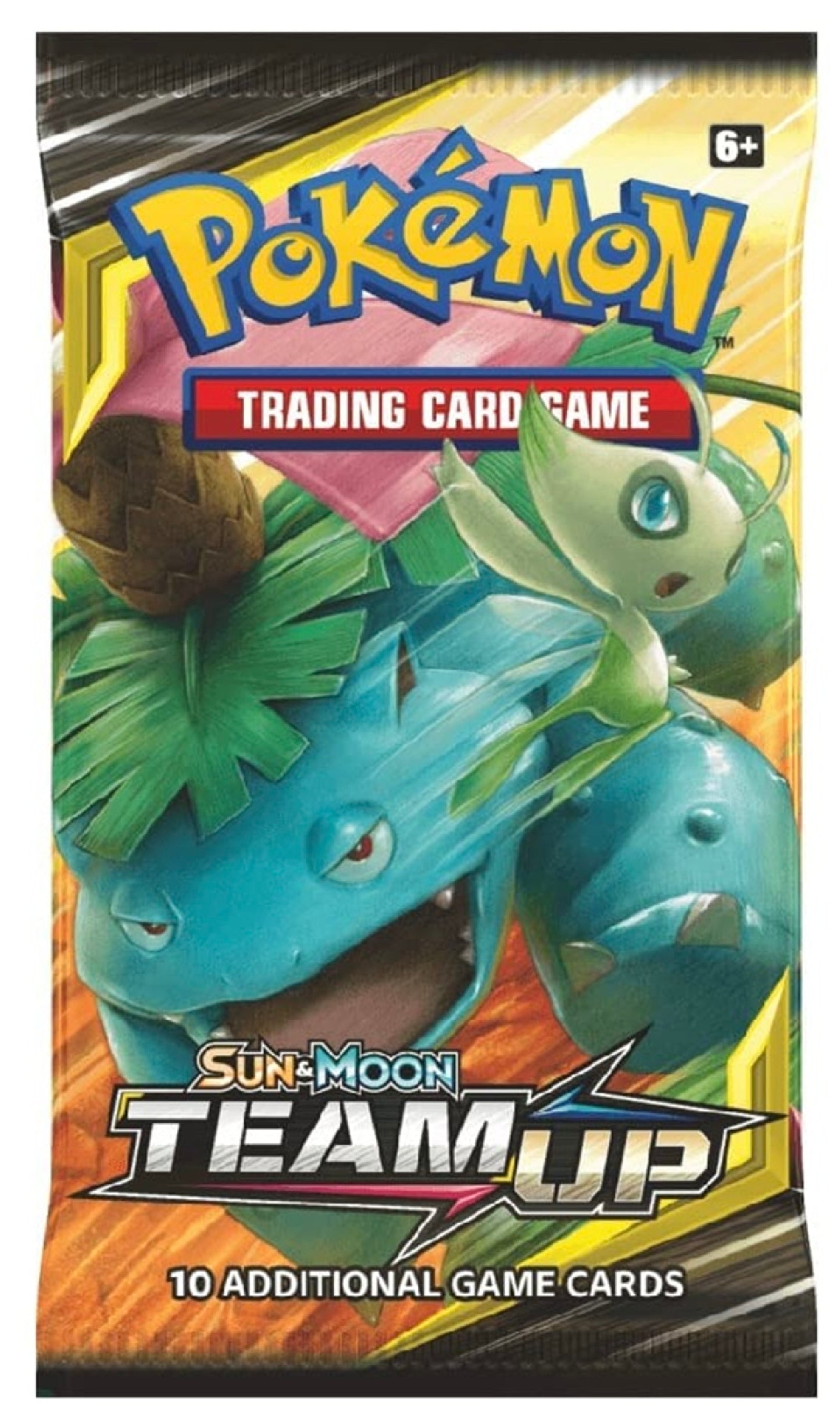 POKEMON TCG SUN AND MOON TEAM UP BOOSTER PACK VENUSAUR ARTWORK (NEW SEALED) 