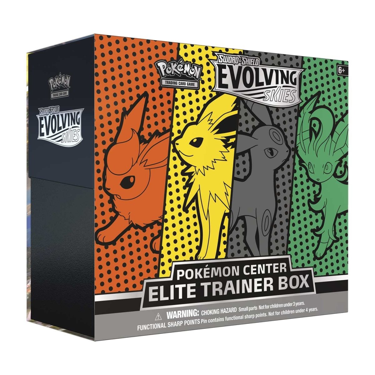 POKEMON TCG SWORD AND SHIELD EVOLVING SKIES POKEMON CENTER ETB ELITE TRAINER BOX (NEW SEALED)