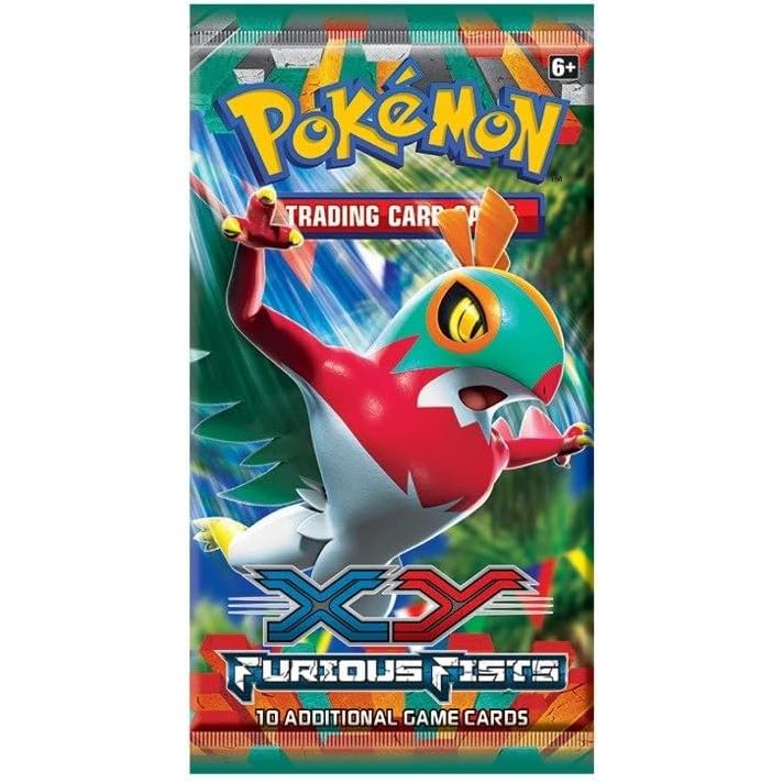 POKEMON TCG XY FURIOUS FISTS BOOSTER PACK (NEW SEALED)