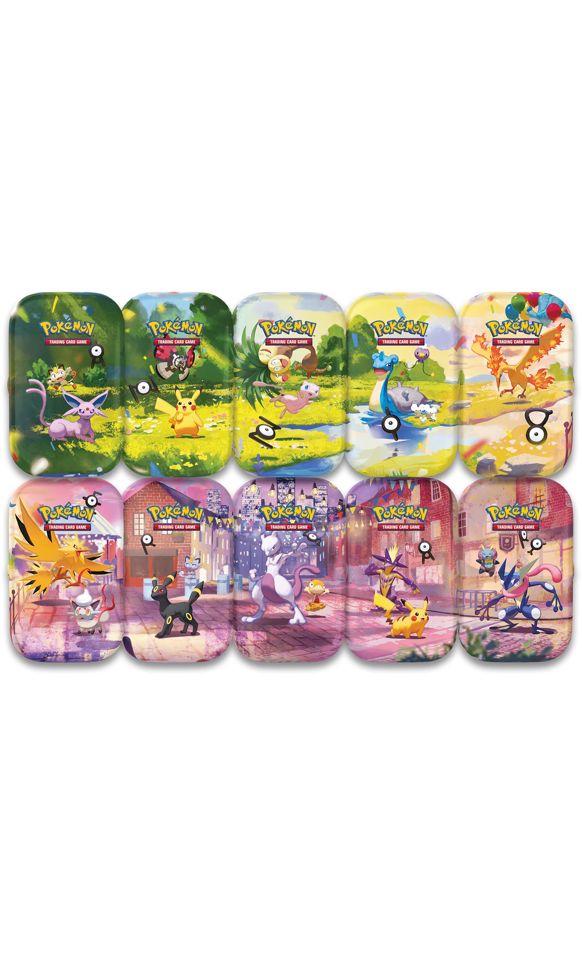 Pokémon 30th Anniversary Celebration Mini Tin with 2 sealed booster packs