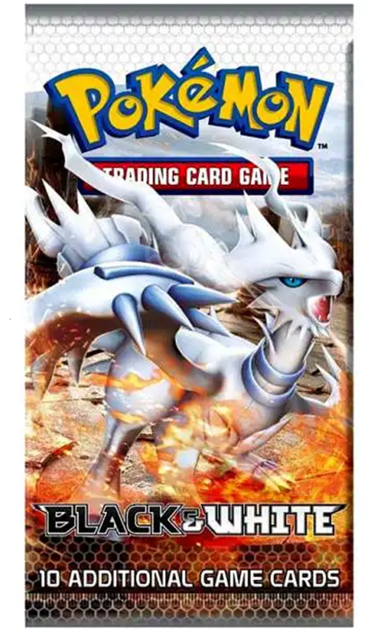 Pokemon TCG Black & White Base Set Reshiram Art Booster Pack (New Sealed)