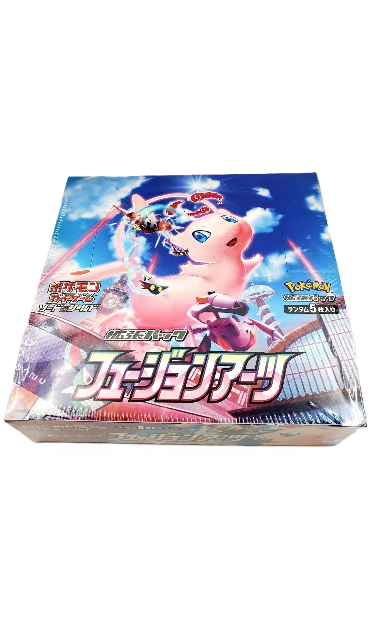 Pokemon Sword & Shield Fusion Strike Arts Japanese Booster Box 30X Packs (New Sealed)
