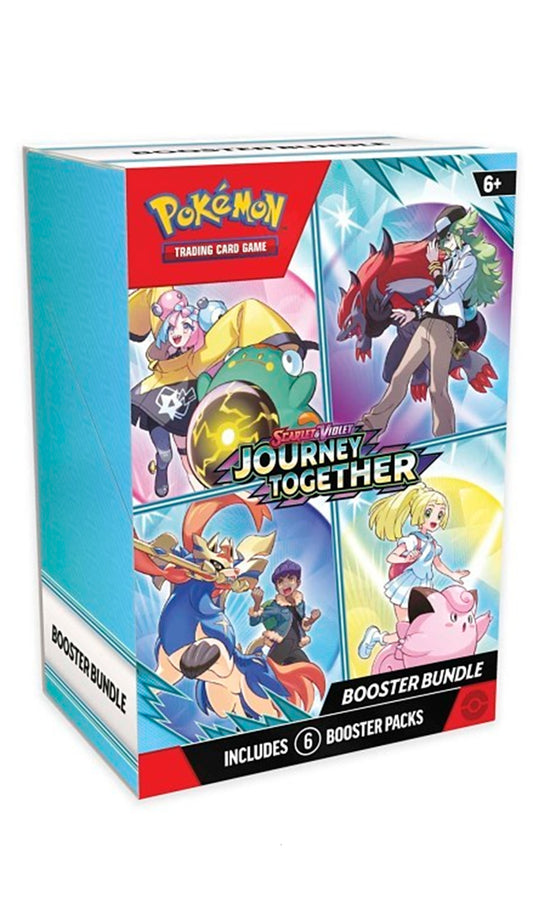 Pokemon TCGScarlet & Violet Journey Together Booster Bundle 6 Packs (New Sealed)