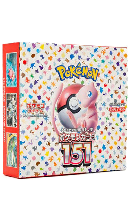 Pokemon TCG 151 Scarlet & Violet Japanese Booster Box 20X Packs (New Sealed)