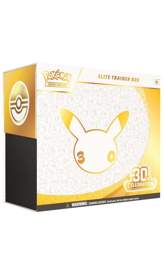 Pokemon TCG 30th Celebration ETB Elite Trainer Box (New Sealed)