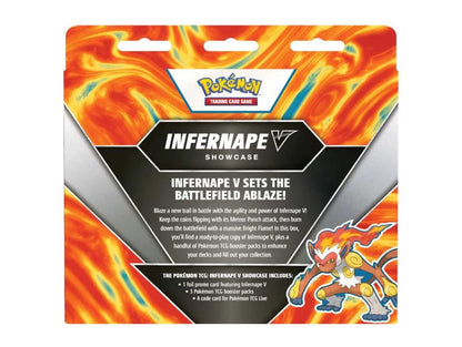 Pokemon TCG Infernape V Showcase Box + Promo 3X Packs 2X Lost Origins & 1X Astral Radiance (New Sealed)