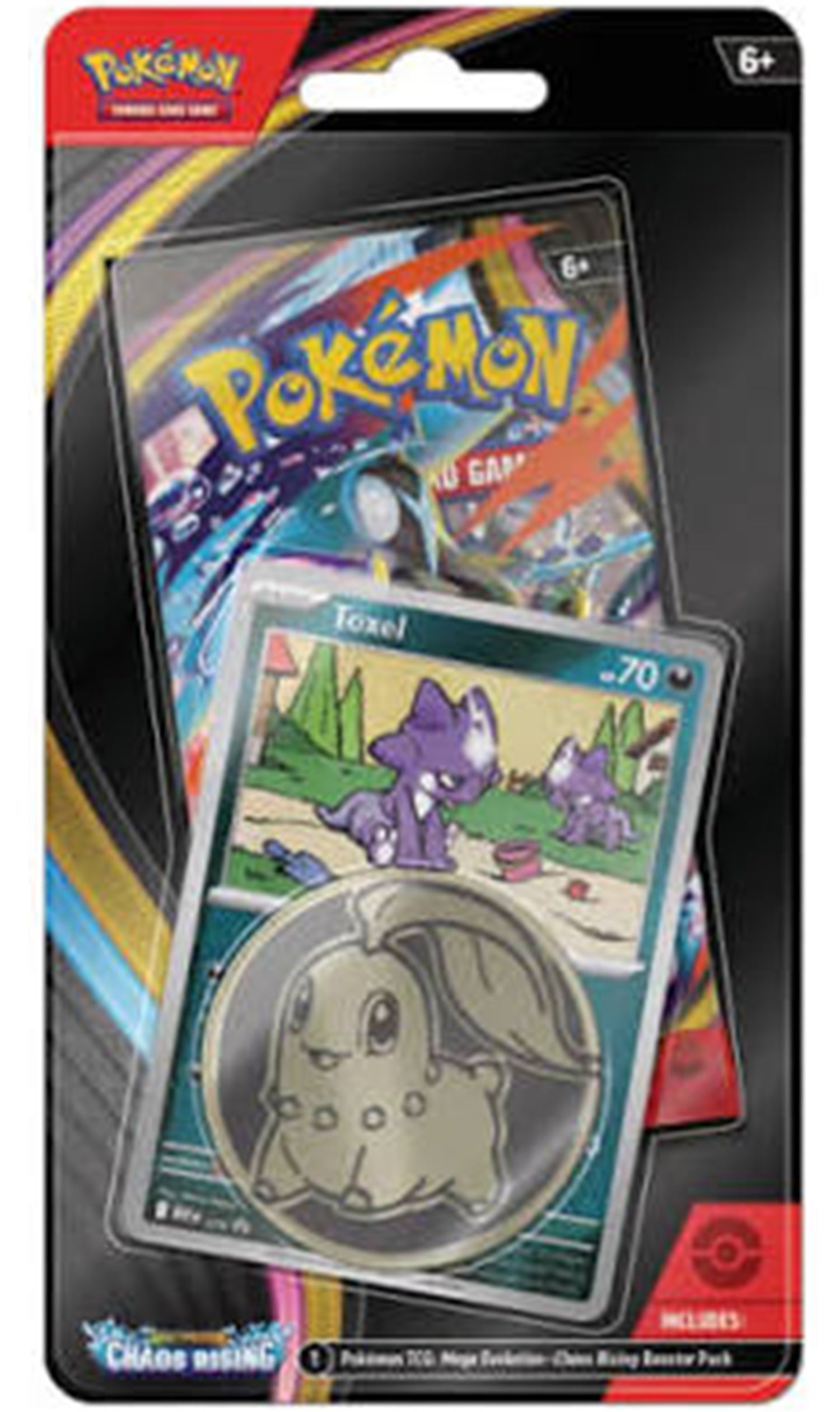 Pokemon TCG Mega Evolution Chaos Rising 1X Pack Blister + Promo (New Sealed)
