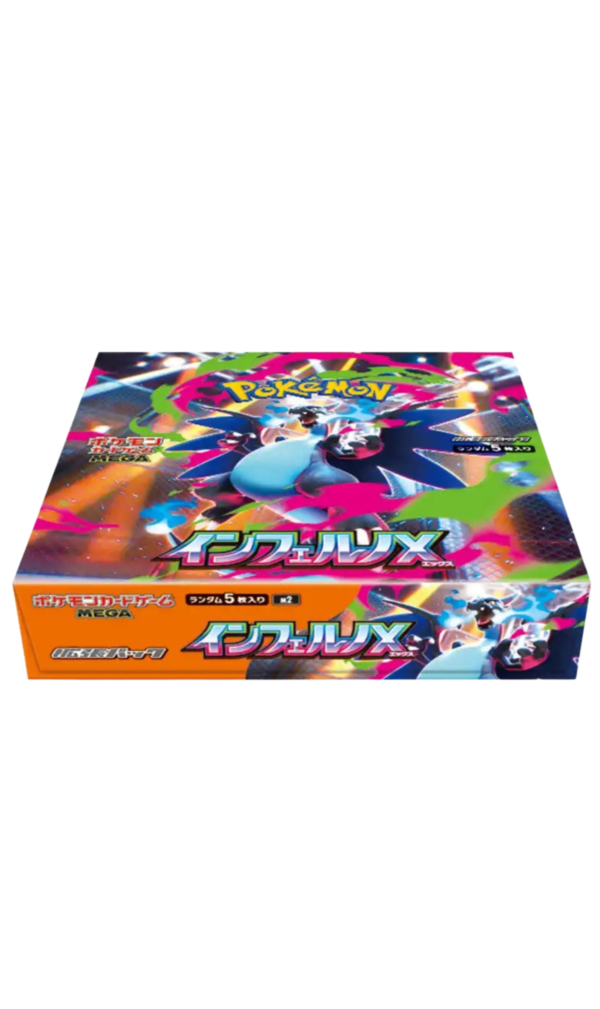 Pokemon TCG Mega Evolution Inferno X Phantasmal Flames Japanese Booster Box 30X Packs (New Sealed)
