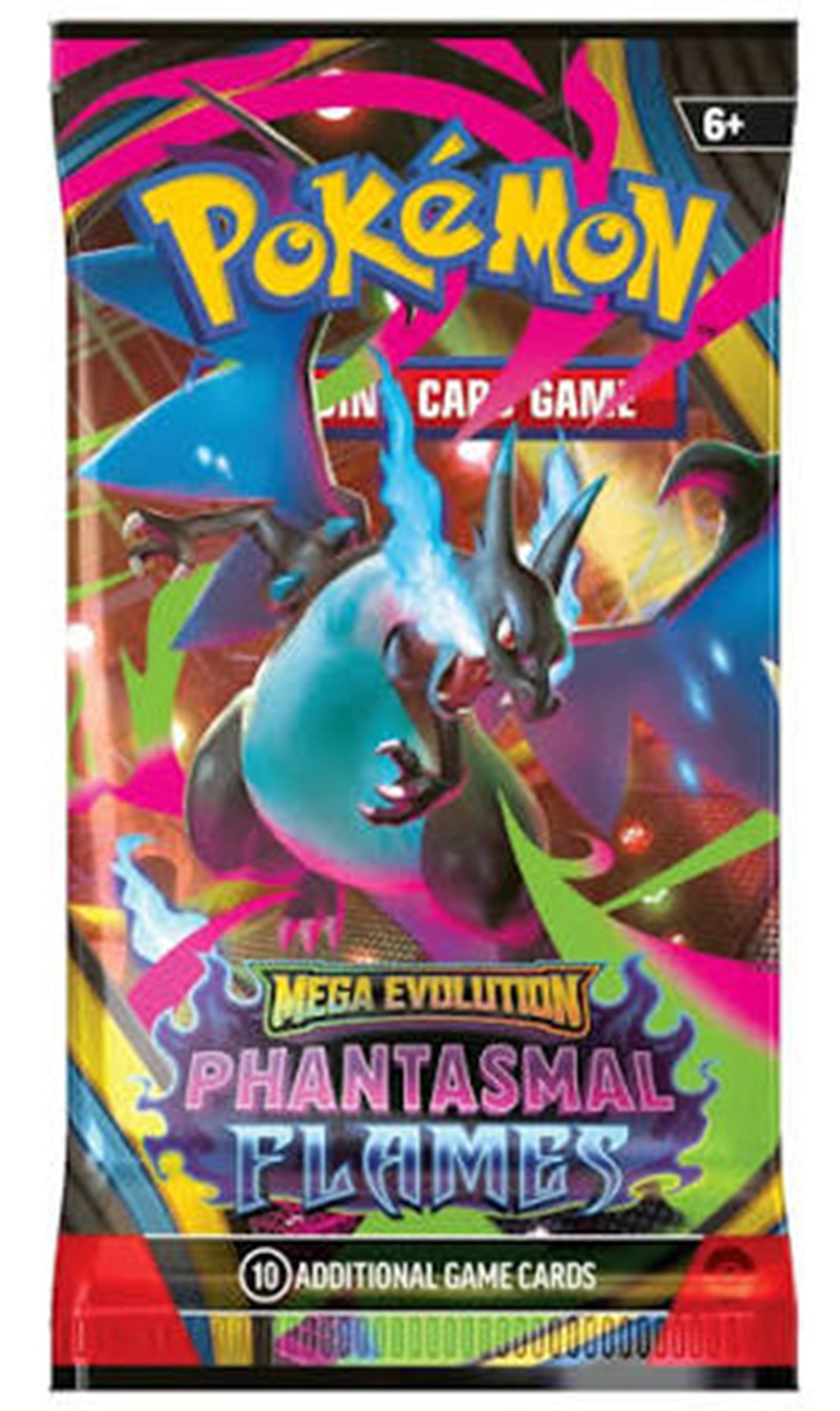 Pokemon TCG Mega Evolution Phantasmal Flames Booster Pack Random Art Set (New Sealed)