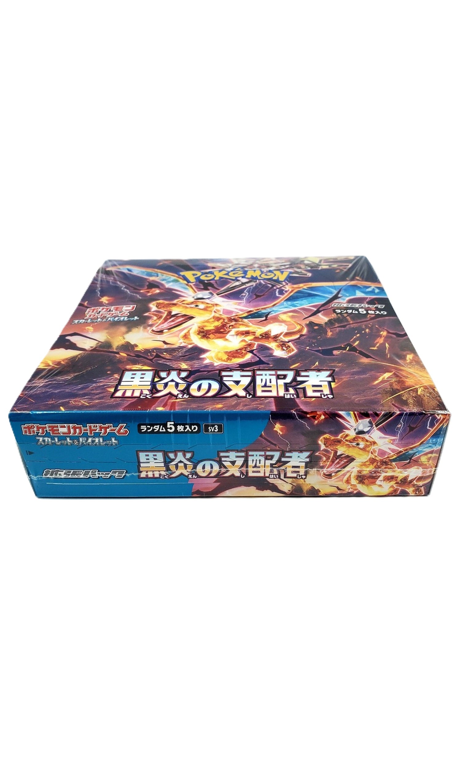 Pokemon TCG Ruler Of The Black Flame Japanese Booster Box 30X Packs (New Sealed)