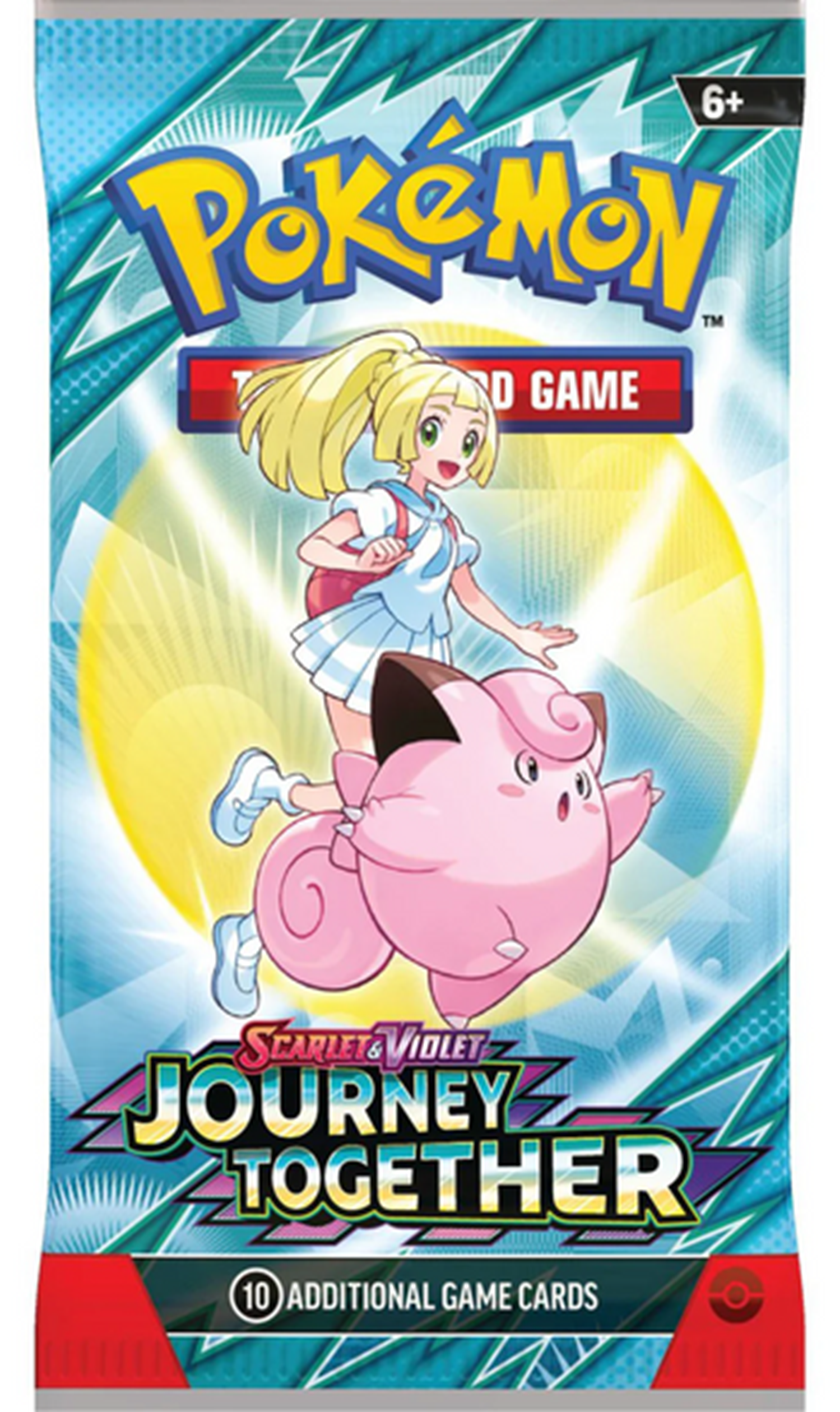 Pokemon TCG Scarlet & Violet Journey Together Booster Pack Random Art  (New Sealed)