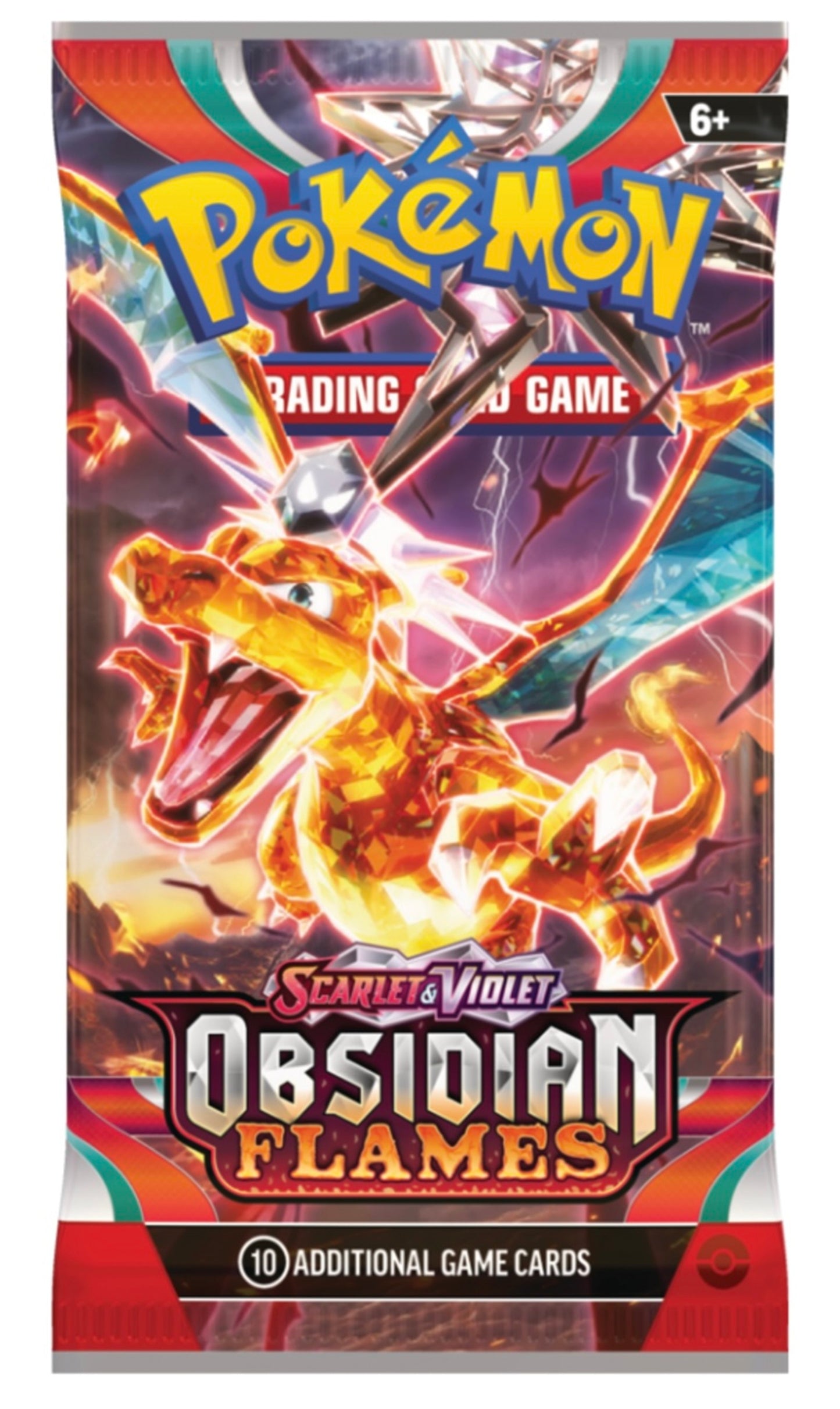 Pokemon TCG Scarlet & Violet Obsidian Flames Booster Pack (New Sealed)
