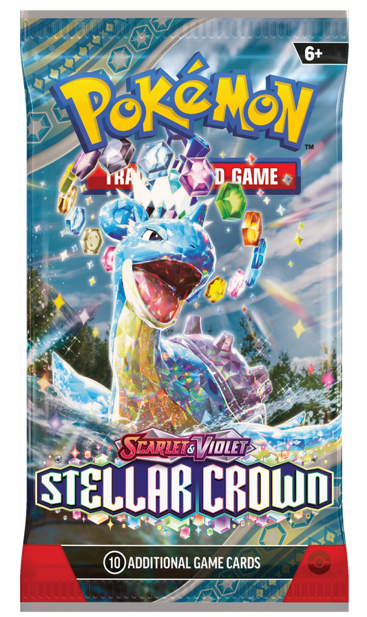 Pokemon TCG Scarlet & Violet Stellar Crown Booster Pack (New Sealed)