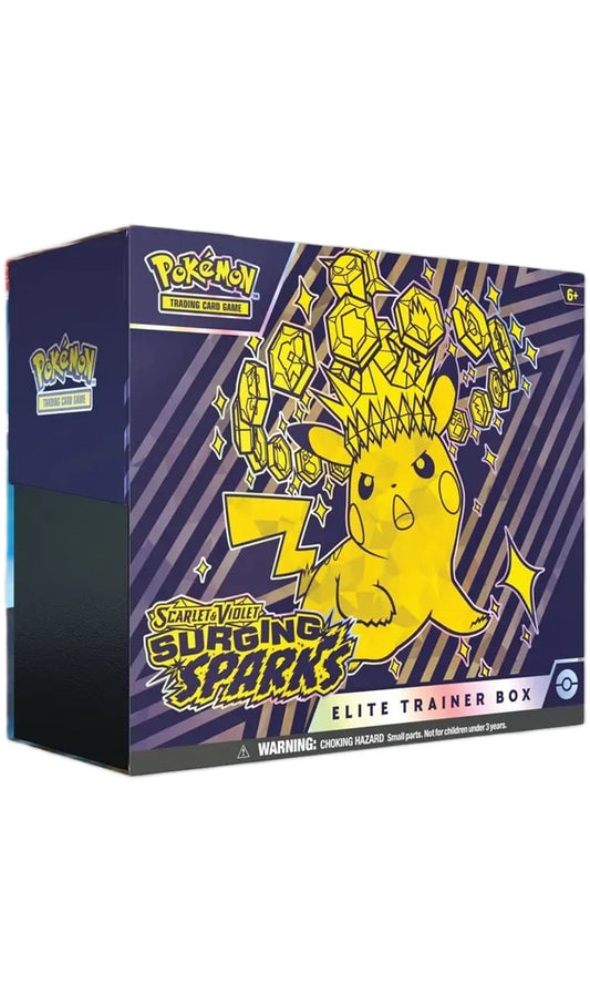 Pokemon TCG Scarlet & Violet Surging Sparks ETB Elite Trainer Box (New Sealed)